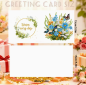 Preview: Diamond Painting 6 Stück Blumenstrauss Schmetterlinge